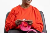 Loretta knitting